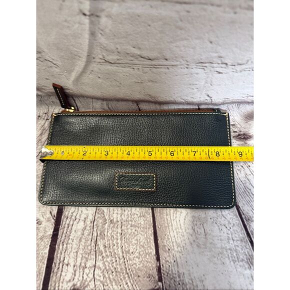 Dooney & Bourke zip ID wallet NWOT dark green - Picture 2 of 6